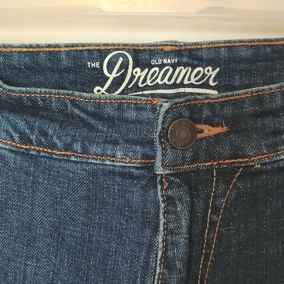3/$30💜 EUC Old Navy 'The Dreamer' Size 12 Tall Medium Wash Jeans - Picture 3 of 7